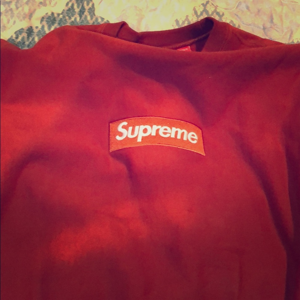 Supreme brand new unworn box logo hoodie